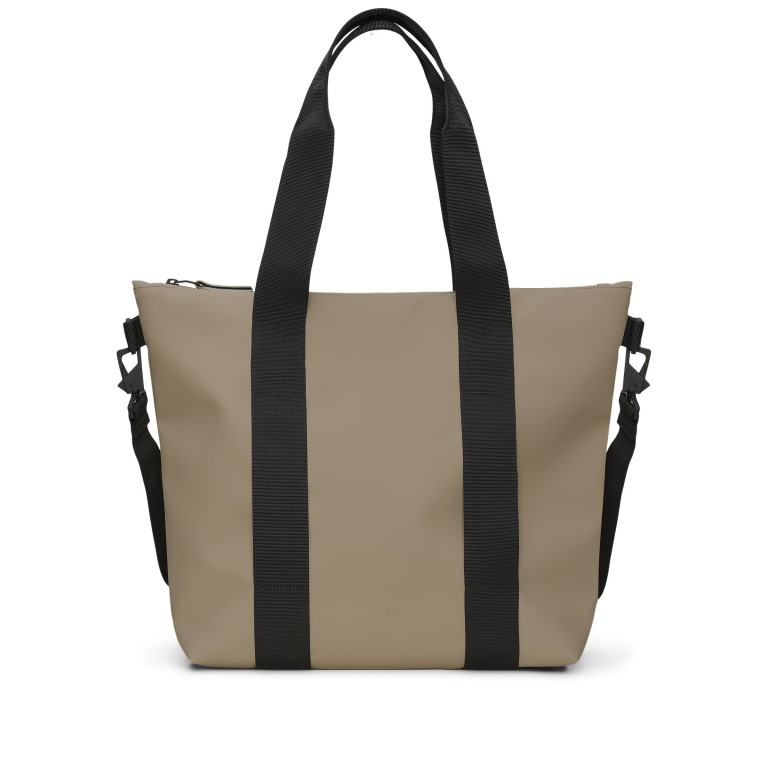 Shopper Tote Bag Mini Beige, Farbe: beige, Marke: Rains, EAN: 5715793003637, Abmessungen in cm: 35x36x13, Bild 1 von 4