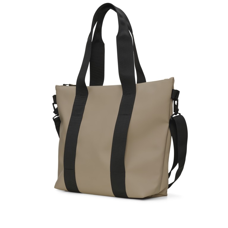Shopper Tote Bag Mini Beige, Farbe: beige, Marke: Rains, EAN: 5715793003637, Abmessungen in cm: 35x36x13, Bild 2 von 4