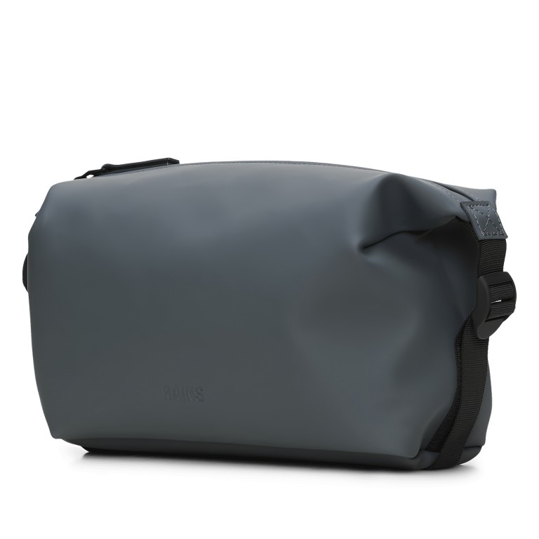 Kulturbeutel Weekend Wash Bag Lagoon, Farbe: blau/petrol, Marke: Rains, EAN: 5715793005686, Abmessungen in cm: 26x14x12, Bild 2 von 4