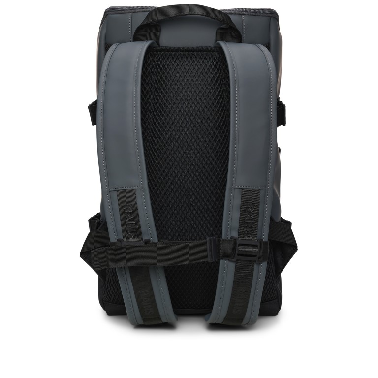 Rucksack Trail Cargo Backpack mit Laptopfach 13 Zoll Lagoon, Farbe: blau/petrol, Marke: Rains, EAN: 5715793003866, Abmessungen in cm: 26x45x12, Bild 2 von 5