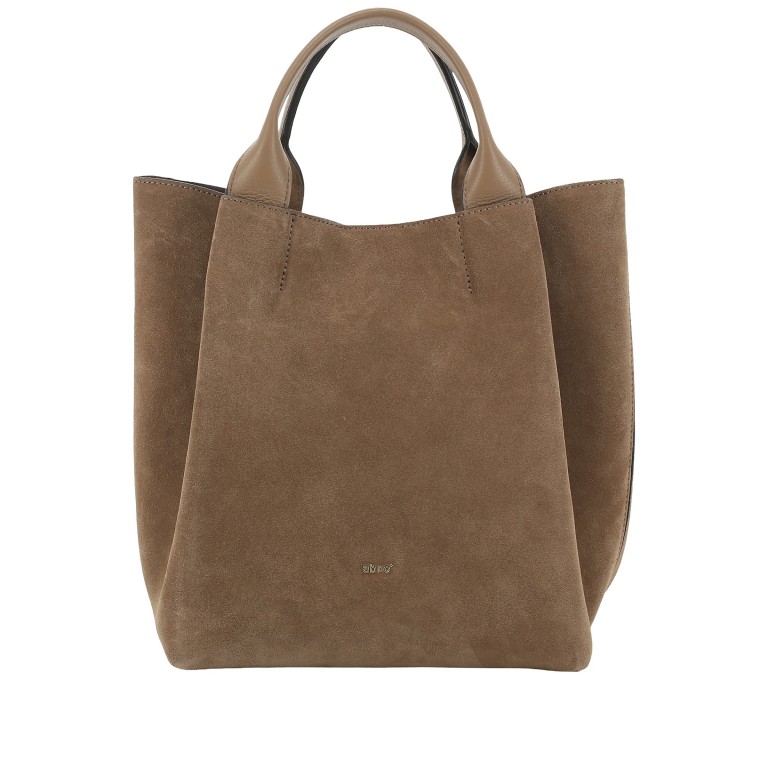 Handtasche Suede Shopper Essential Medium Camel, Farbe: cognac, Marke: Abro, EAN: 4067278767390, Abmessungen in cm: 32x32x18, Bild 1 von 9