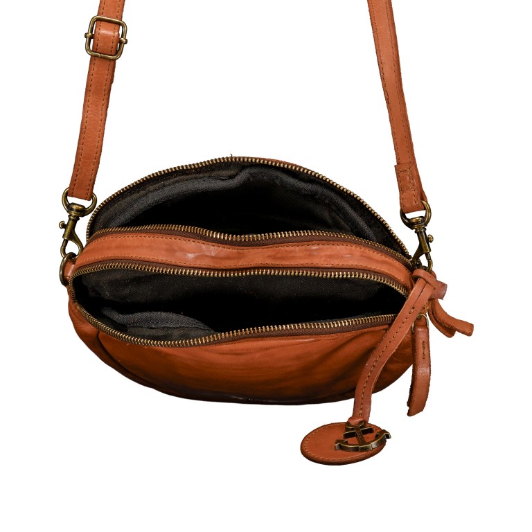 Umhängetasche Anchor-Love Halima AL-13646 Charming Cognac, Farbe: cognac, Marke: Harbour 2nd, EAN: 4046478087682, Abmessungen in cm: 19x19x6.5, Bild 6 von 6