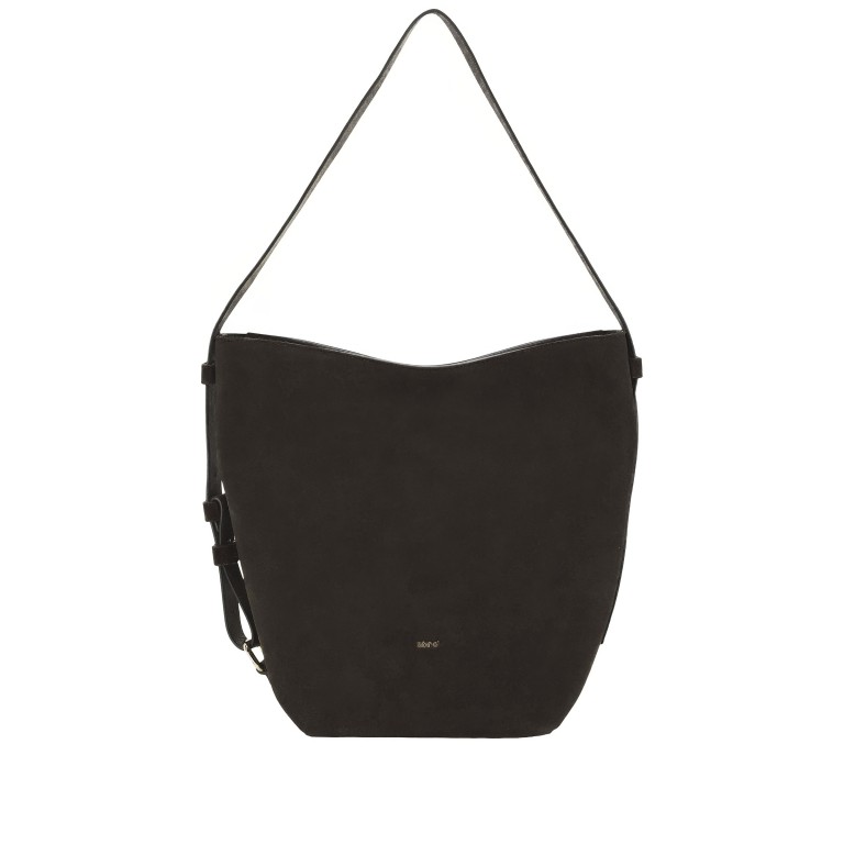 Beuteltasche Cosmo Suede Dark Brown, Farbe: braun, Marke: Abro, EAN: 4067278770871, Abmessungen in cm: 20x31x17, Bild 1 von 5