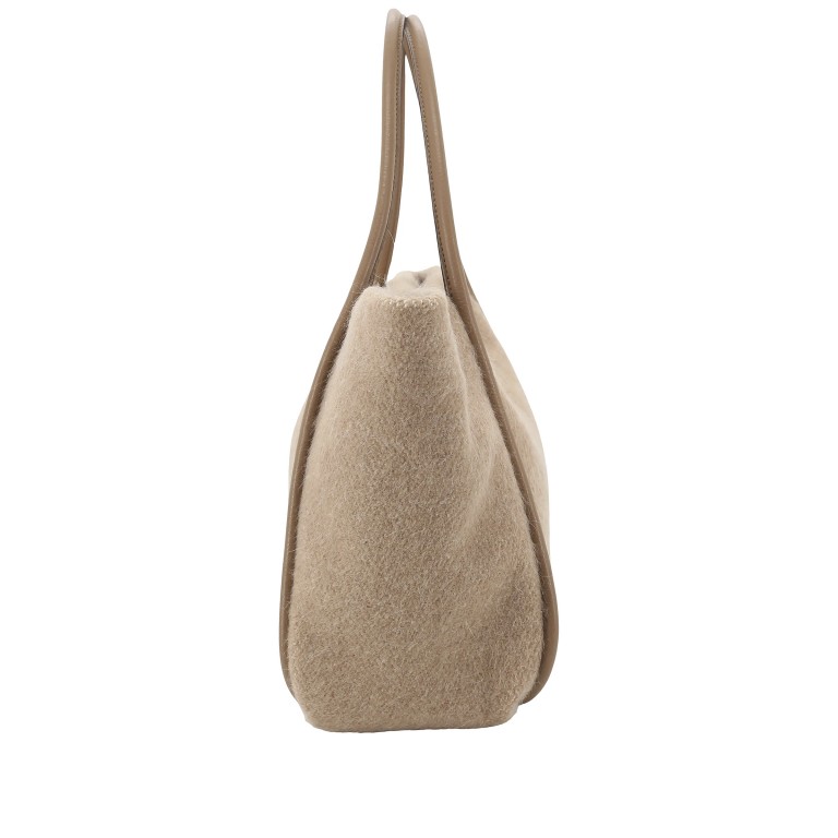 Shopper Willow L Mohair Camel Caramel, Farbe: cognac, Marke: Abro, EAN: 4067278787091, Abmessungen in cm: 30.5x32x18.5, Bild 3 von 4
