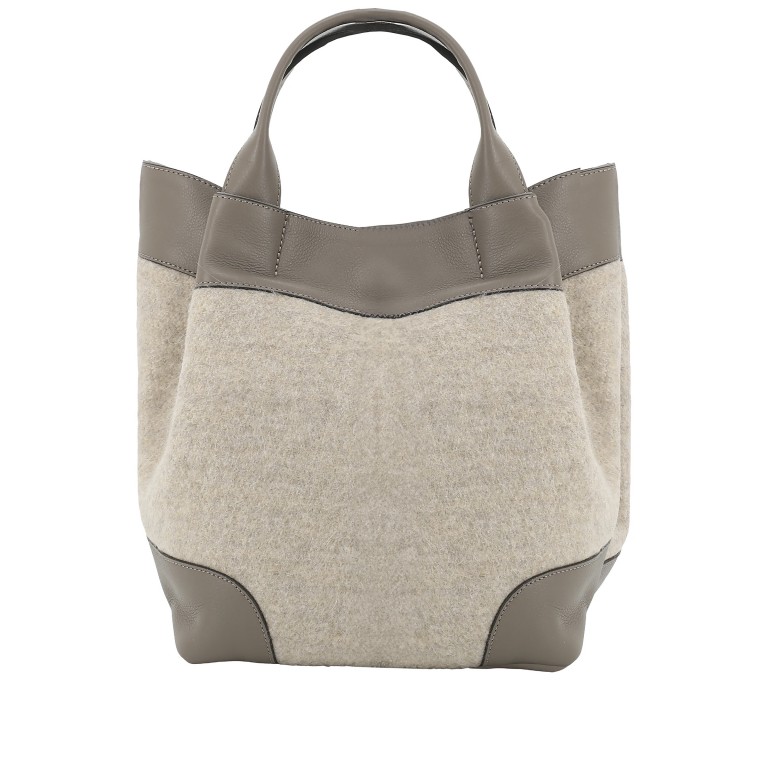 Handtasche Dalia Essential Medium Tope, Farbe: taupe/khaki, Marke: Abro, EAN: 4067278768120, Abmessungen in cm: 32x32x18, Bild 4 von 8