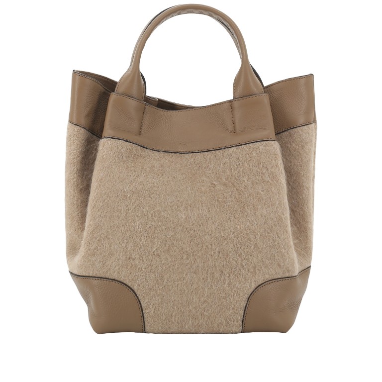 Handtasche Dalia Essential Medium Camel Caramel, Farbe: cognac, Marke: Abro, EAN: 4067278768137, Abmessungen in cm: 32x32x18, Bild 4 von 8