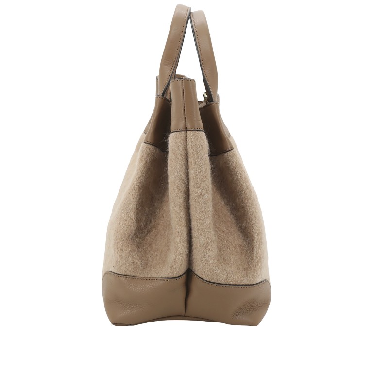 Handtasche Dalia Essential Medium Camel Caramel, Farbe: cognac, Marke: Abro, EAN: 4067278768137, Abmessungen in cm: 32x32x18, Bild 3 von 8