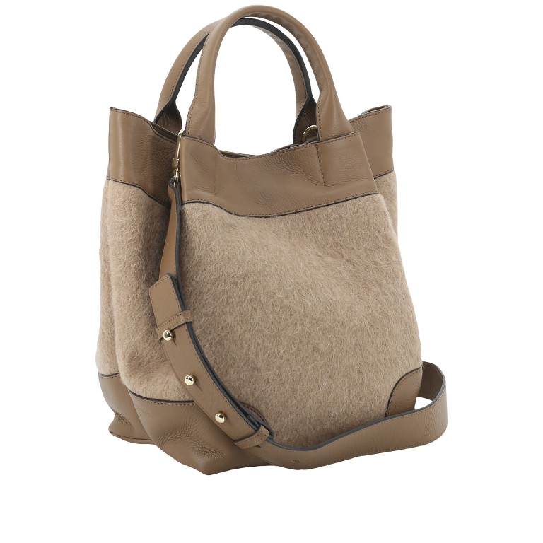 Handtasche Dalia Essential Medium Camel Caramel, Farbe: cognac, Marke: Abro, EAN: 4067278768137, Abmessungen in cm: 32x32x18, Bild 2 von 8