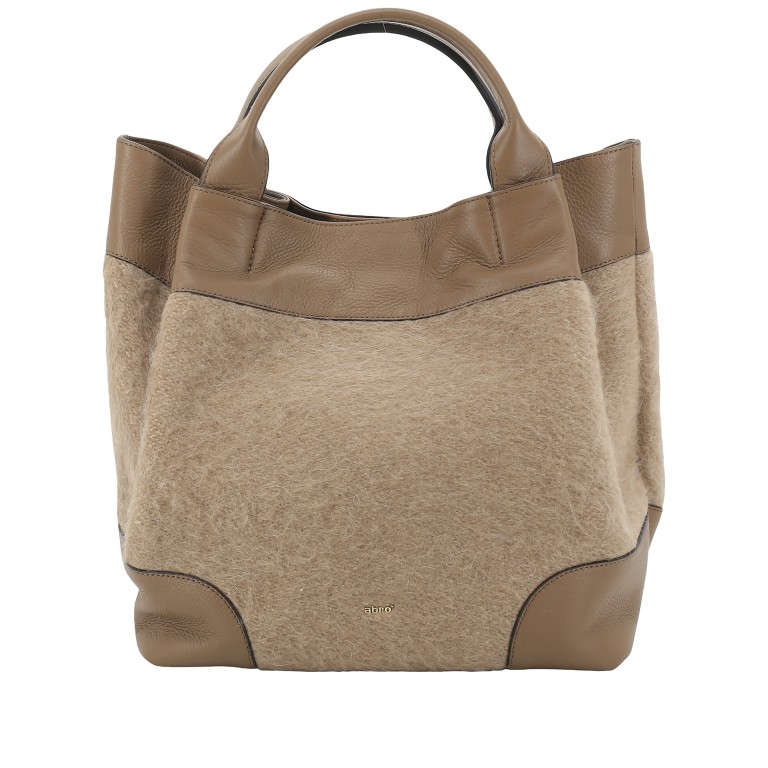 Handtasche Dalia Essential Large Mohair Camel Caramel, Farbe: cognac, Marke: Abro, EAN: 4067278768168, Abmessungen in cm: 30.5x32x18.5, Bild 1 von 8