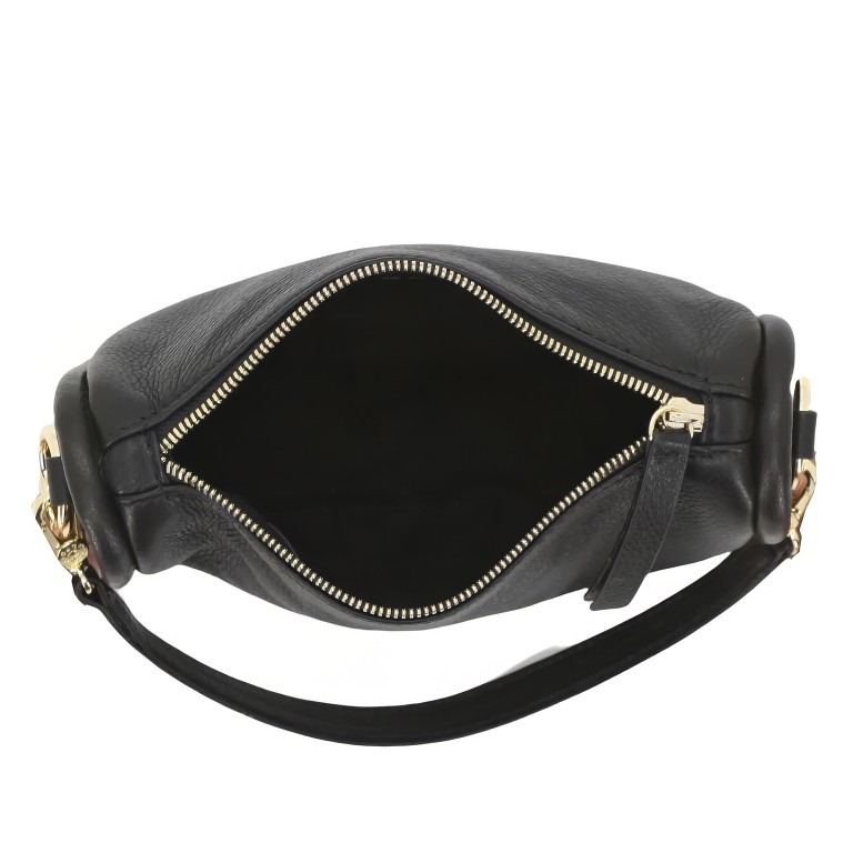 Beuteltasche Dalia Crossbody Bag Willow Black Gold, Farbe: schwarz, Marke: Abro, EAN: 4067278765198, Abmessungen in cm: 21x12x5, Bild 9 von 9