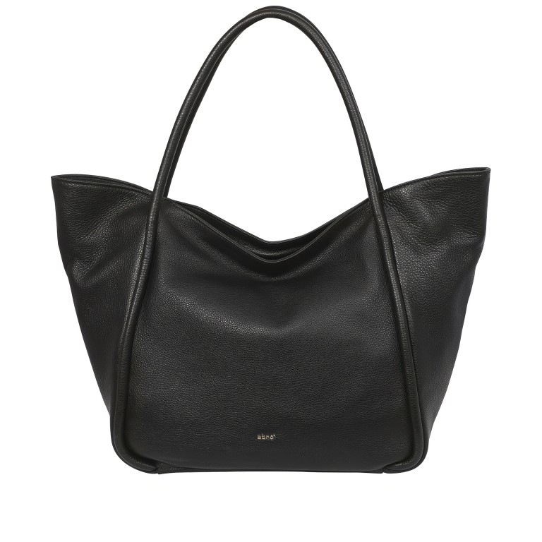 Shopper Dalia Willow L Black Gold, Farbe: schwarz, Marke: Abro, EAN: 4067278761374, Abmessungen in cm: 50x29x15, Bild 1 von 6
