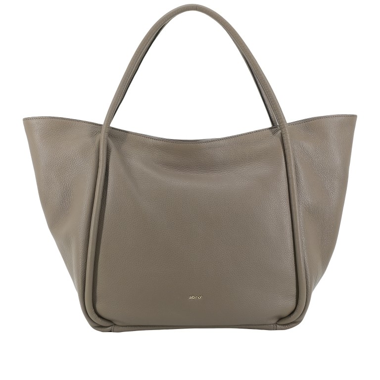 Shopper Dalia Willow L Tope, Farbe: taupe/khaki, Marke: Abro, EAN: 4067278761442, Abmessungen in cm: 50x29x15, Bild 1 von 6