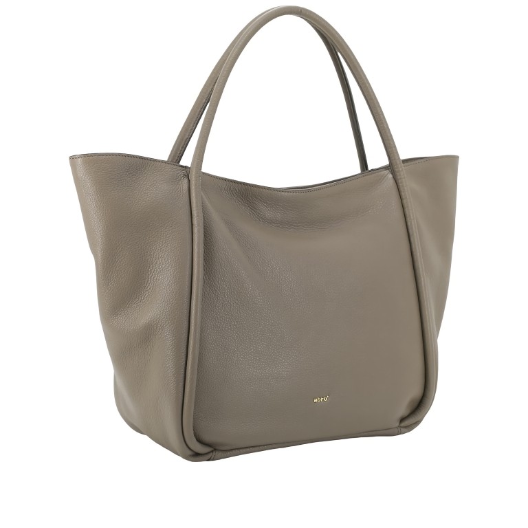 Shopper Dalia Willow L Tope, Farbe: taupe/khaki, Marke: Abro, EAN: 4067278761442, Abmessungen in cm: 50x29x15, Bild 2 von 6