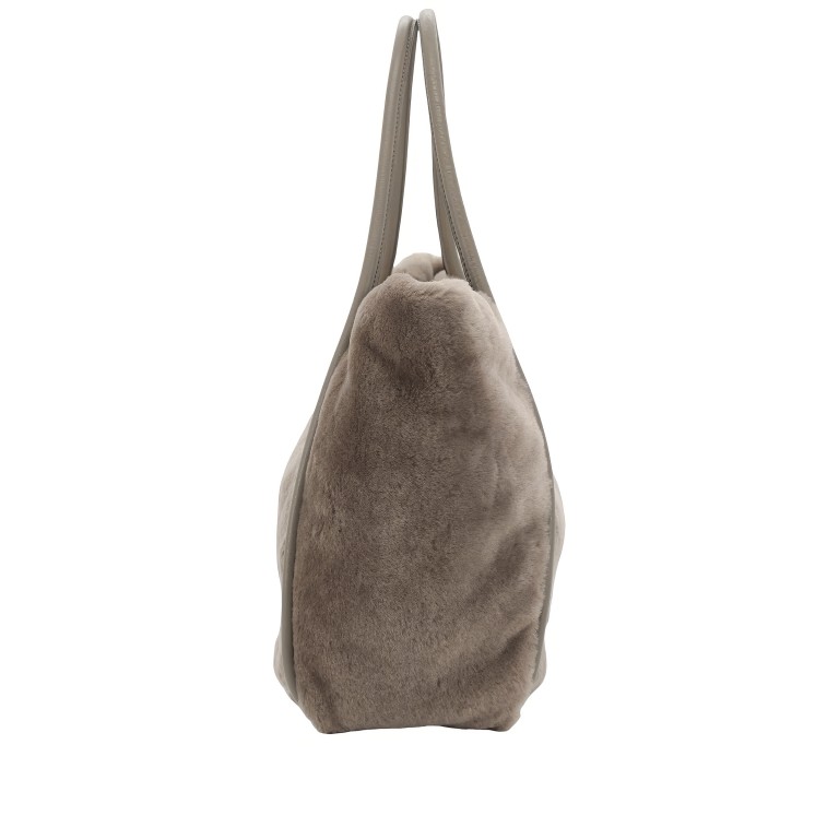 Shopper Dalia Willow L Shearling Tope, Farbe: taupe/khaki, Marke: Abro, EAN: 4067278787572, Abmessungen in cm: 50x29x15, Bild 3 von 6