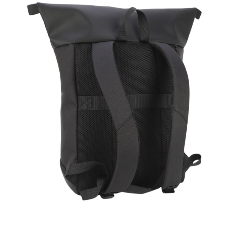 Rucksack Alperton Backpack Sebastian LVZ Black, Farbe: schwarz, Marke: Strellson, EAN: 4048835261179, Abmessungen in cm: 32x53x17, Bild 3 von 6