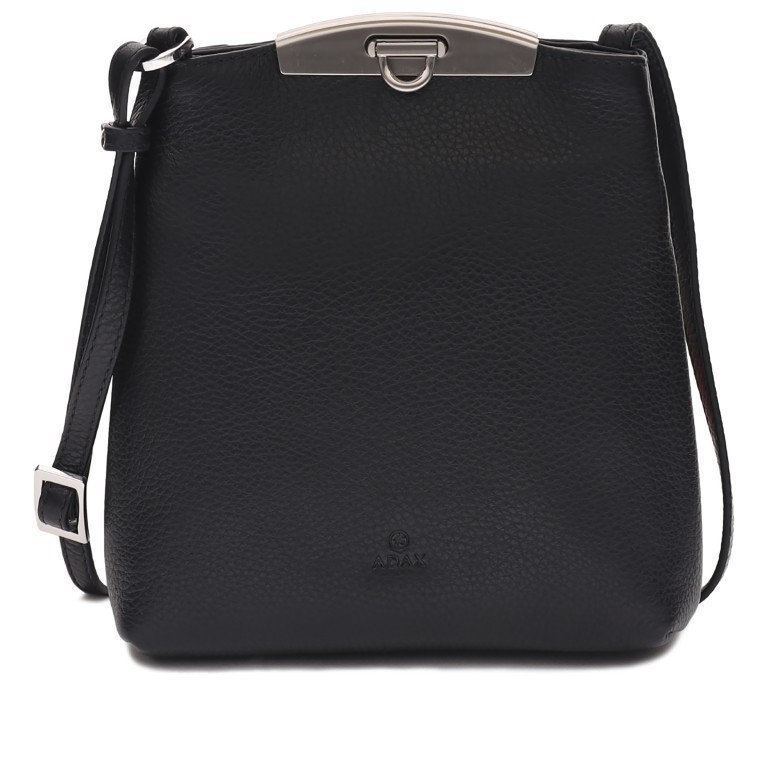 Umhängetasche Cormorano Vilma Black, Farbe: schwarz, Marke: Adax, EAN: 5705483266022, Abmessungen in cm: 20x23x6, Bild 1 von 8