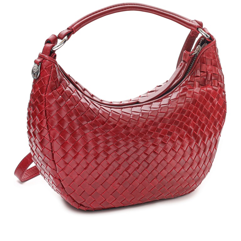 Beuteltasche Salerno Marlin Amaretto, Farbe: rot/weinrot, Marke: Adax, EAN: 5705483265599, Abmessungen in cm: 31.5x22x10, Bild 2 von 7