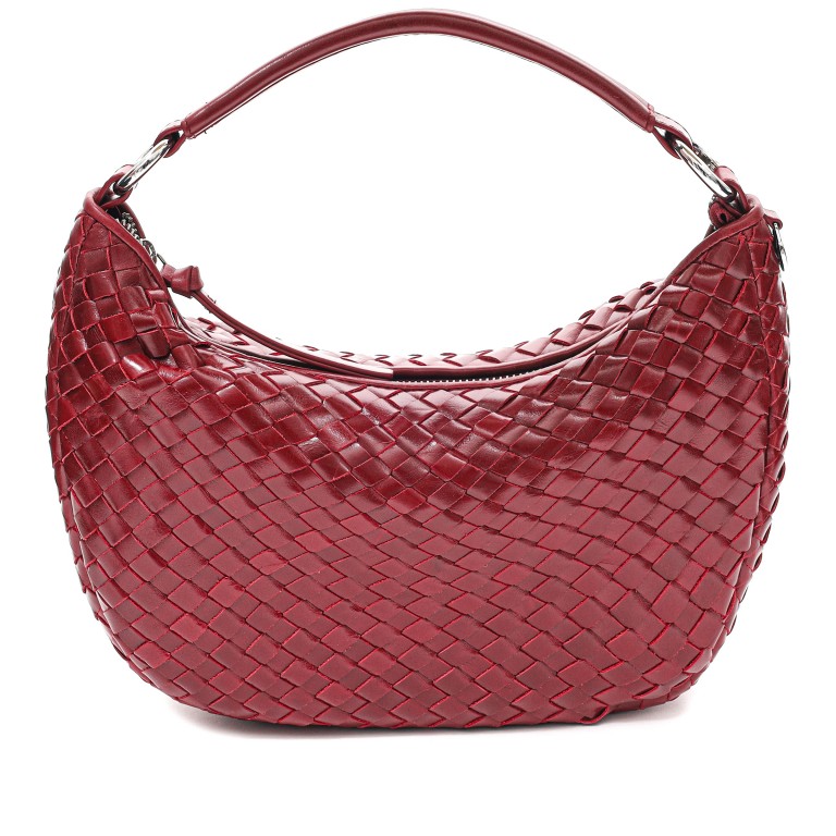 Beuteltasche Salerno Marlin Amaretto, Farbe: rot/weinrot, Marke: Adax, EAN: 5705483265599, Abmessungen in cm: 31.5x22x10, Bild 3 von 7
