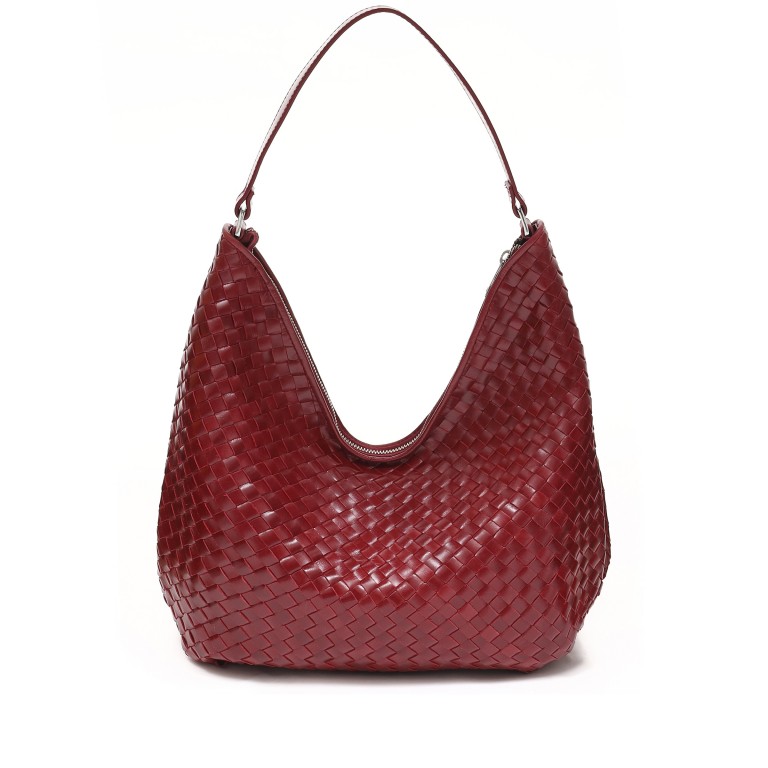 Beuteltasche Salerno Mindy Amaretto, Farbe: rot/weinrot, Marke: Adax, EAN: 5705483265575, Abmessungen in cm: 38x35.5x10.5, Bild 1 von 7