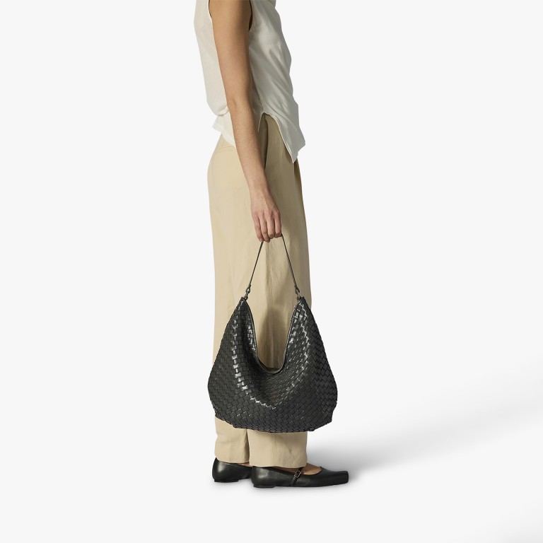 Beuteltasche Salerno Mindy Charcoal, Farbe: grau, Marke: Adax, EAN: 5705483270203, Abmessungen in cm: 38x35.5x10.5, Bild 5 von 10