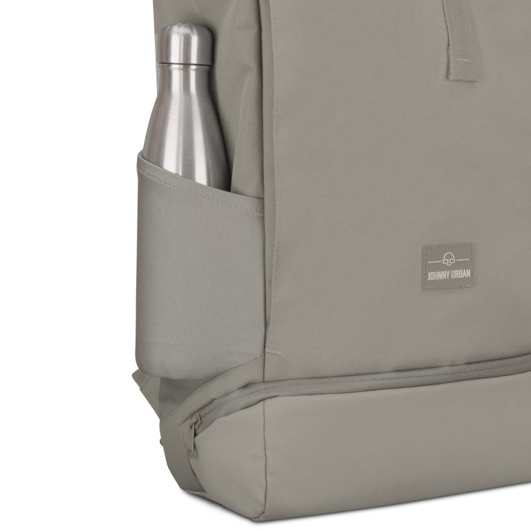 Rucksack Eco Series Allen Large erweiterbar Desert Grey, Farbe: taupe/khaki, Marke: Johnny Urban, EAN: 4260759424144, Abmessungen in cm: 31x45x14, Bild 10 von 12