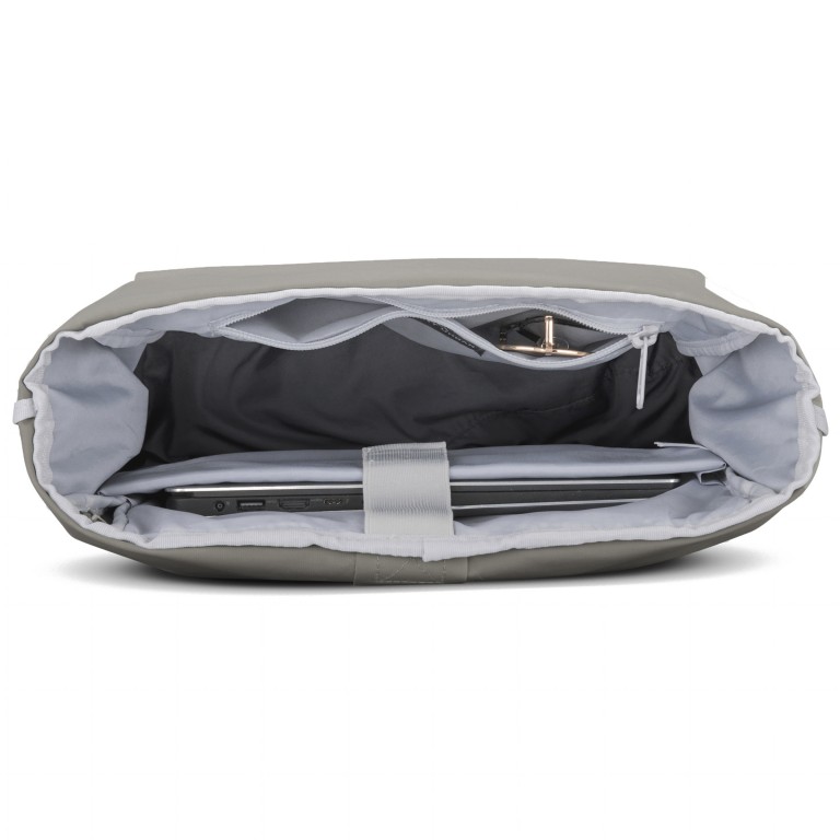 Rucksack Eco Series Allen Large erweiterbar Desert Grey, Farbe: taupe/khaki, Marke: Johnny Urban, EAN: 4260759424144, Abmessungen in cm: 31x45x14, Bild 8 von 12
