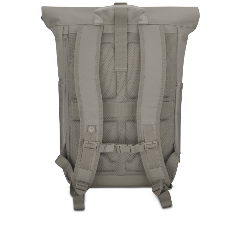 Rucksack Eco Series Allen Large erweiterbar Desert Grey, Farbe: taupe/khaki, Marke: Johnny Urban, EAN: 4260759424144, Abmessungen in cm: 31x45x14, Bild 3 von 12