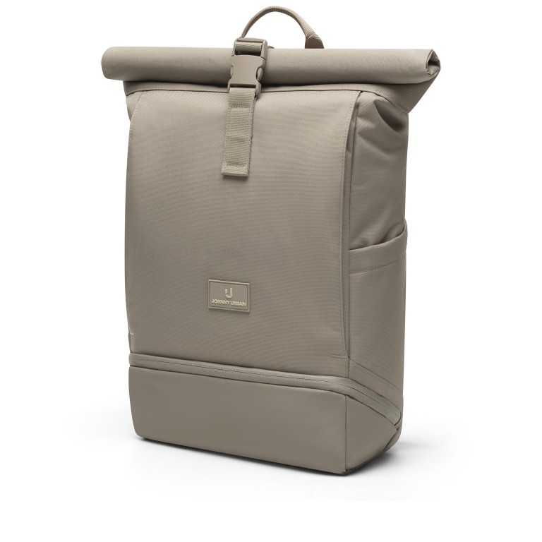 Rucksack Eco Series Allen Medium erweiterbar Desert Grey, Farbe: taupe/khaki, Marke: Johnny Urban, EAN: 4260759424137, Abmessungen in cm: 28.5x40.5x13, Bild 2 von 15