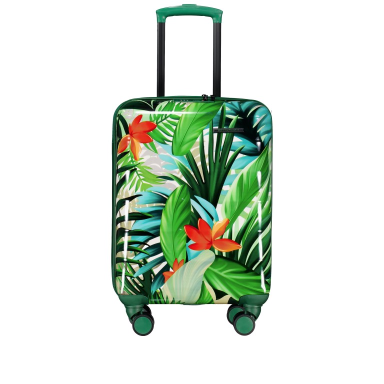 Koffer PC13 Größe 53 Light Flower, Farbe: bunt, Marke: Franky, EAN: 4251885972531, Abmessungen in cm: 37x53x20, Bild 10 von 10