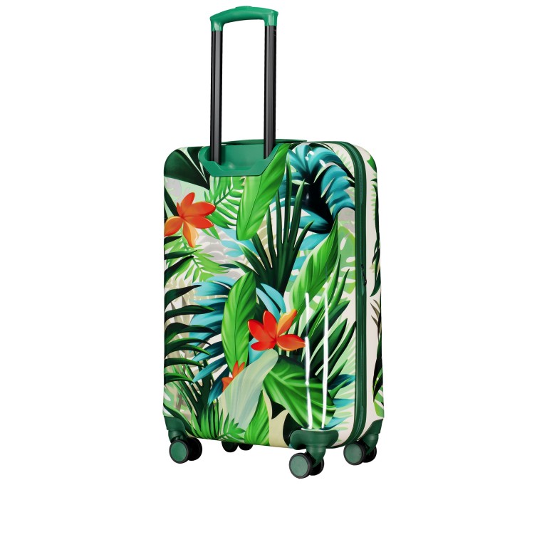 Koffer PC13 Größe 66 Light Flower, Farbe: bunt, Marke: Franky, EAN: 4251885972548, Abmessungen in cm: 45x66x26, Bild 6 von 8