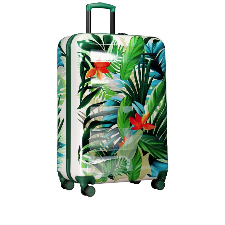 Koffer PC13 Größe 76 cm Light Flower, Farbe: bunt, Marke: Franky, EAN: 4251885972555, Abmessungen in cm: 51x76x30, Bild 2 von 8