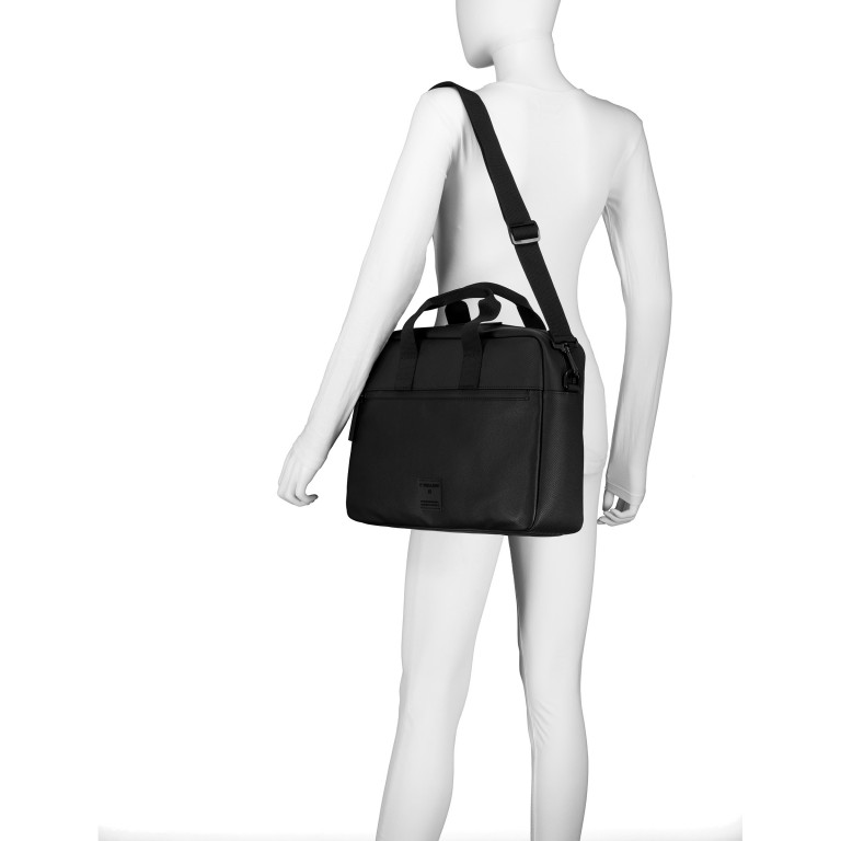 Aktentasche Westferry Briefbag Charles MHZ Black, Farbe: schwarz, Marke: Strellson, EAN: 4048835261223, Abmessungen in cm: 39.5x28x9.5, Bild 5 von 7