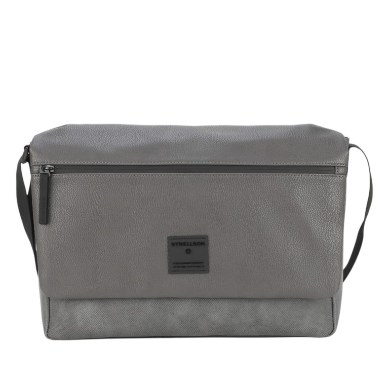 Kuriertasche Westferry Messenger Dorian LHF Dark Grey, Farbe: grau, Marke: Strellson, EAN: 4048835262466, Abmessungen in cm: 38x27x12, Bild 1 von 7