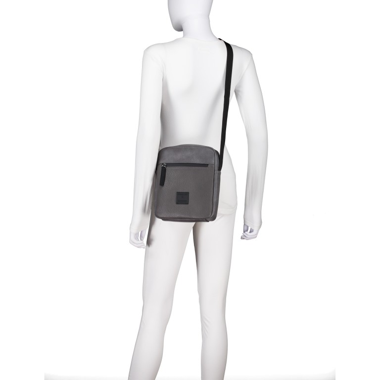 Umhängetasche Westferry Shoulderbag Marcus XSVZ Dark Grey, Farbe: grau, Marke: Strellson, EAN: 4048835272397, Abmessungen in cm: 20x24.5x5.7, Bild 5 von 7