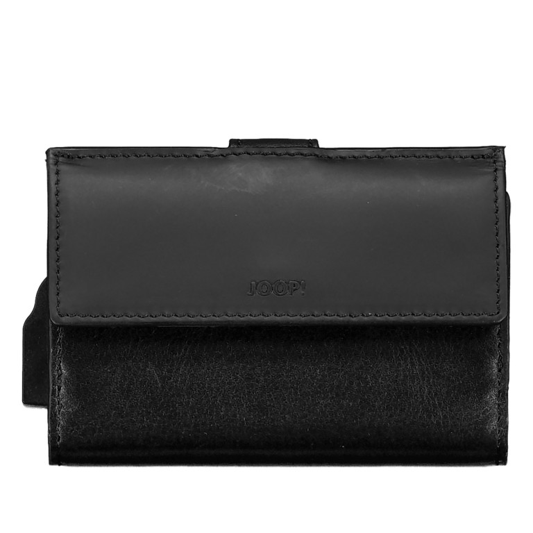 Geldbörse Manciano E-Cage C-Three mit RFID-Schutz Black, Farbe: schwarz, Marke: Joop!, EAN: 4048835244684, Abmessungen in cm: 7x10.5x2.5, Bild 1 von 4