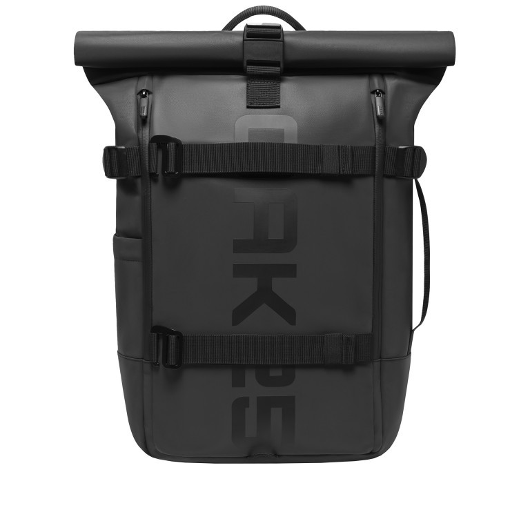 Rucksack Luminite Rolltop mit Laptopfach 16 Zoll Black, Farbe: schwarz, Marke: OAK25, EAN: 4260759424779, Abmessungen in cm: 31x44x16, Bild 1 von 15