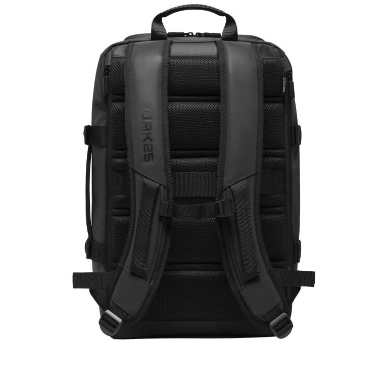 Rucksack Luminite Daypack mit Laptopfach 16 Zoll Black, Farbe: schwarz, Marke: OAK25, EAN: 4260759424762, Abmessungen in cm: 29x48x12, Bild 4 von 13