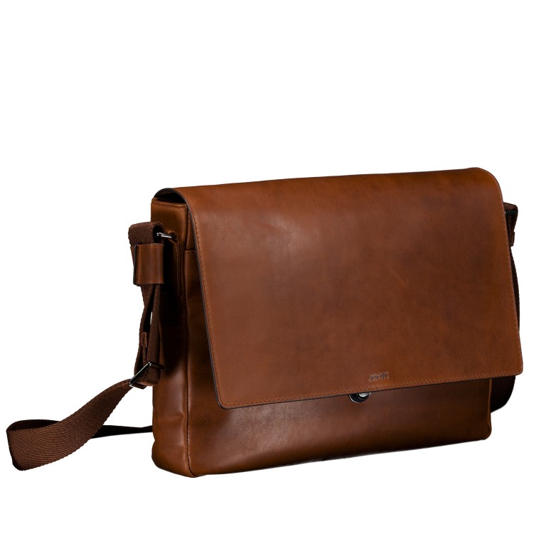 Umhängetasche Cerratano Janis MHF Cognac, Farbe: cognac, Marke: Joop!, EAN: 4048835273684, Abmessungen in cm: 34.5x26.5x7, Bild 2 von 8