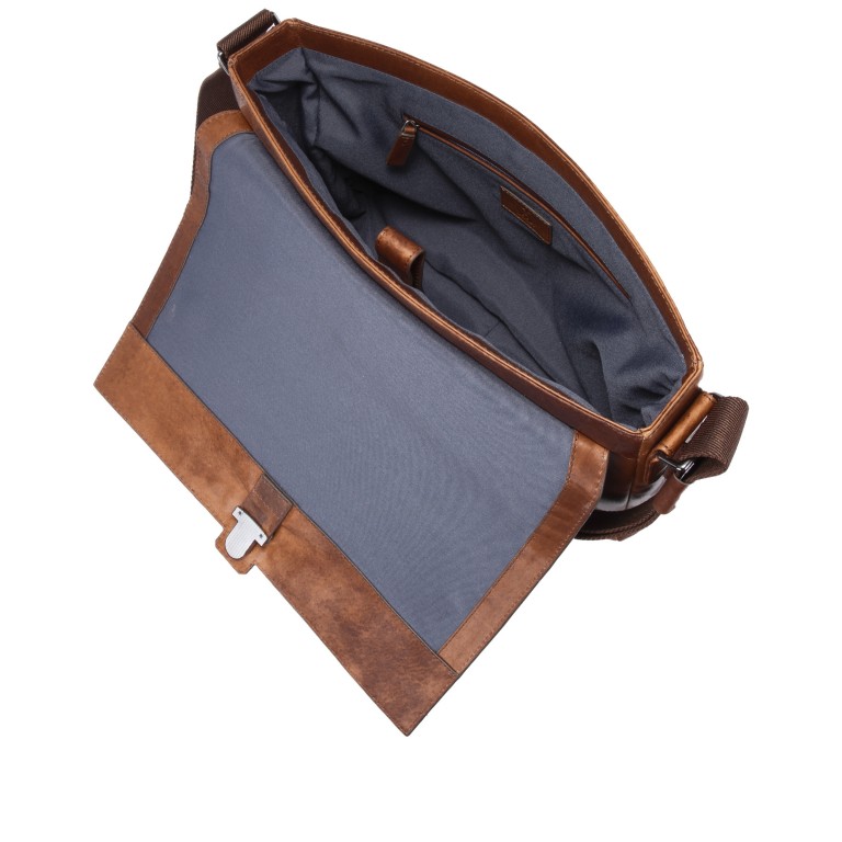 Umhängetasche Cerratano Janis MHF Cognac, Farbe: cognac, Marke: Joop!, EAN: 4048835273684, Abmessungen in cm: 34.5x26.5x7, Bild 7 von 8