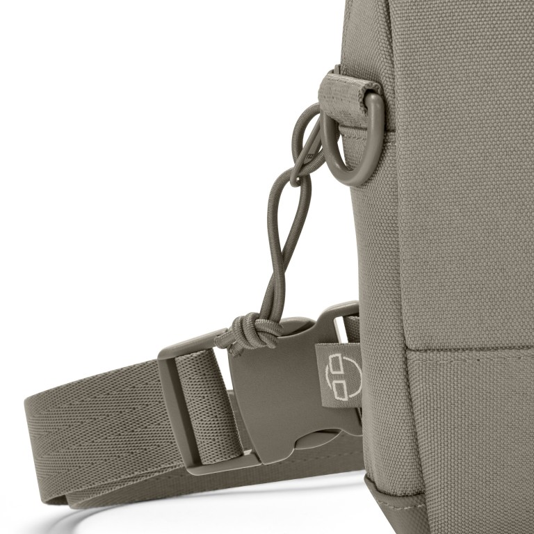 Umhängetasche Eco Series Front Pack Arthur Desert Grey, Farbe: taupe/khaki, Marke: Johnny Urban, EAN: 4260759425950, Abmessungen in cm: 13x18x4.5, Bild 5 von 6