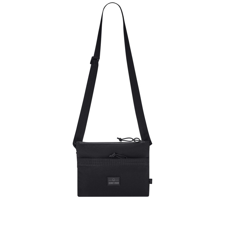 Umhängetasche Eco Series Drew Black, Farbe: schwarz, Marke: Johnny Urban, EAN: 4260759425998, Abmessungen in cm: 24x19x4, Bild 2 von 5
