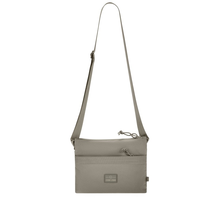 Umhängetasche Eco Series Drew Desert Grey, Farbe: grau, Marke: Johnny Urban, EAN: 4260759426018, Abmessungen in cm: 24x19x4, Bild 2 von 5