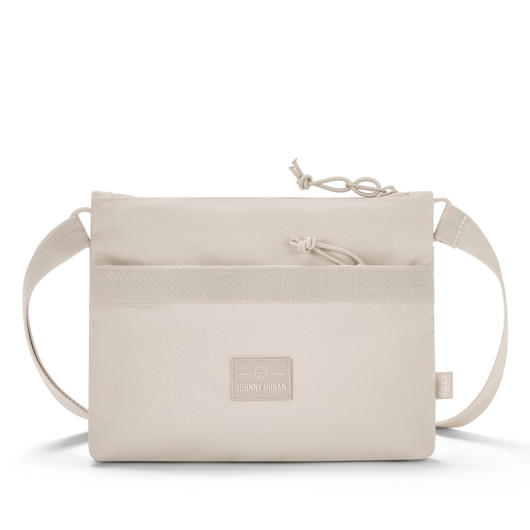 Umhängetasche Eco Series Drew Sand, Farbe: beige, Marke: Johnny Urban, EAN: 4260759426001, Abmessungen in cm: 24x19x4, Bild 1 von 5