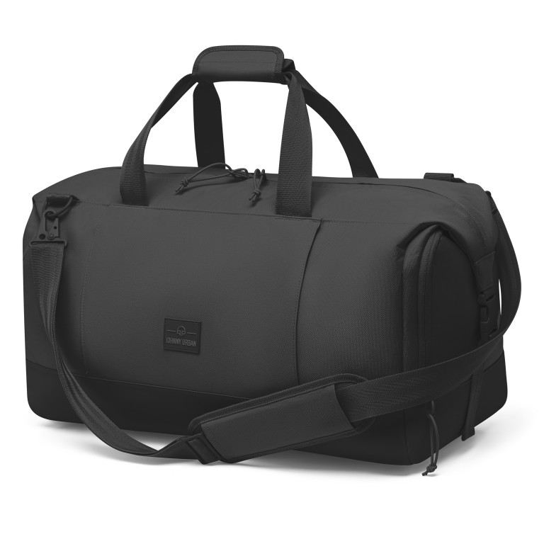 Reisetasche Eco Series Milan Black, Farbe: schwarz, Marke: Johnny Urban, EAN: 4260759426797, Abmessungen in cm: 52x37x25, Bild 3 von 9