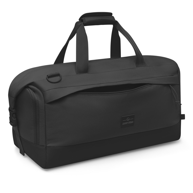 Reisetasche Eco Series Milan Black, Farbe: schwarz, Marke: Johnny Urban, EAN: 4260759426797, Abmessungen in cm: 52x37x25, Bild 4 von 9