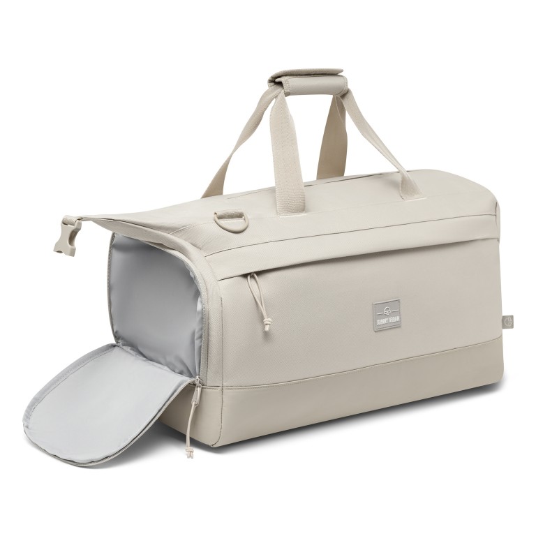 Reisetasche Eco Series Milan Sand, Farbe: beige, Marke: Johnny Urban, EAN: 4260759426803, Abmessungen in cm: 52x37x25, Bild 8 von 9