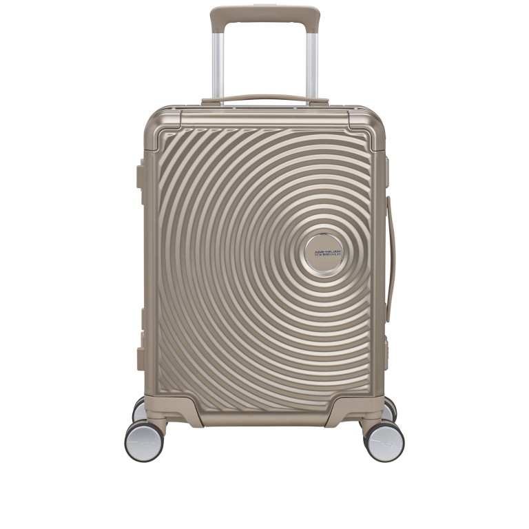 Koffer Soundbox 4-Rollen 55 cm Bronze, Farbe: braun, Marke: American Tourister, EAN: 5400520340337, Abmessungen in cm: 40x55x23, Bild 12 von 12