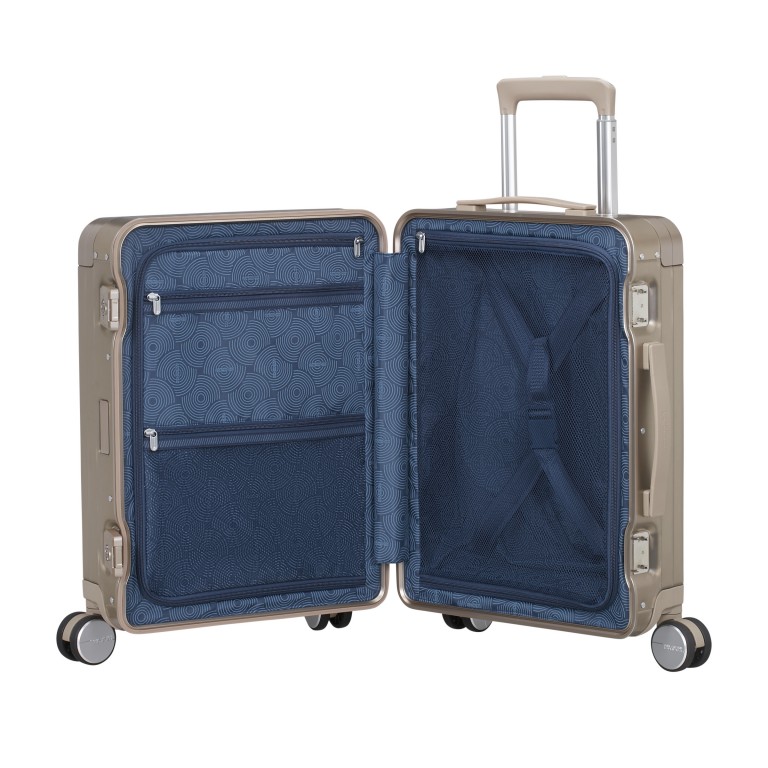 Koffer Soundbox 4-Rollen 55 cm Bronze, Farbe: braun, Marke: American Tourister, EAN: 5400520340337, Abmessungen in cm: 40x55x23, Bild 6 von 12