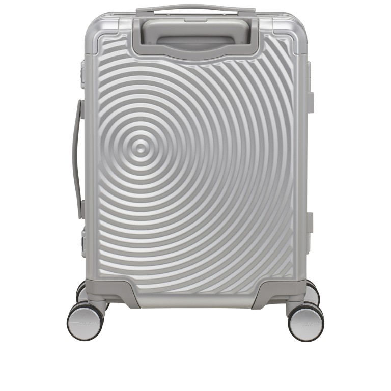 Koffer Soundbox 4-Rollen 55 cm Silver, Farbe: metallic, Marke: American Tourister, EAN: 5400520340344, Abmessungen in cm: 40x55x23, Bild 5 von 12