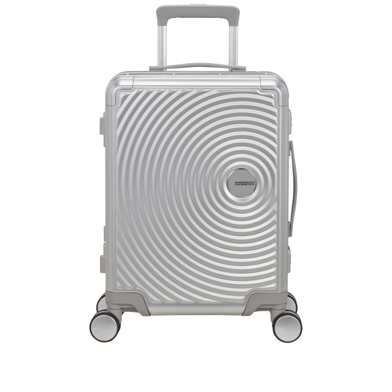 Koffer Soundbox 4-Rollen 55 cm Silver, Farbe: metallic, Marke: American Tourister, EAN: 5400520340344, Abmessungen in cm: 40x55x23, Bild 12 von 12